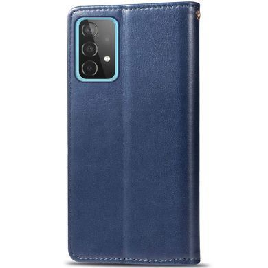 Шкіряний чохол-книжка GETMAN Gallant (PU) для Samsung Galaxy A23 4G Синій