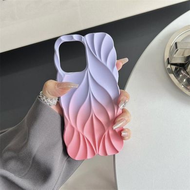 TPU чехол Leaf для Apple iPhone 14 Pro Max (6.7") Lilac / Pink