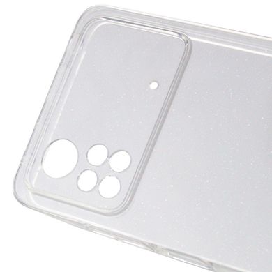 TPU чехол Molan Cano Jelly Sparkle для Xiaomi Poco X4 Pro 5G Прозрачный