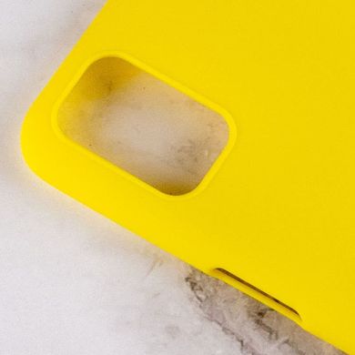 Силіконовий чохол Candy для Oppo A76 4G Жовтий