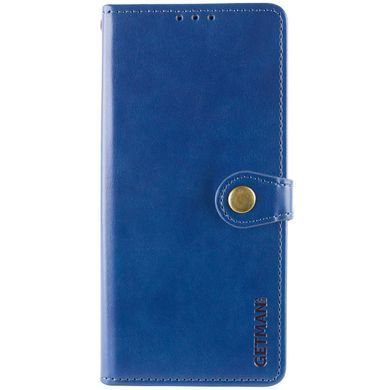 Шкіряний чохол-книжка GETMAN Gallant (PU) для Xiaomi 15 Pro Синій