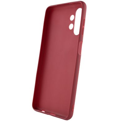 Силиконовый чехол Candy для Samsung Galaxy A13 4G / A04s Бордовый