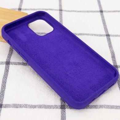 Чехол Silicone Case Full Protective (AA) для Apple iPhone 15 Plus (6.7") Фиолетовый / Ultra Violet