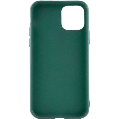 Силіконовий чохол Candy для Apple iPhone 13 mini (5.4") Зелений / Forest green