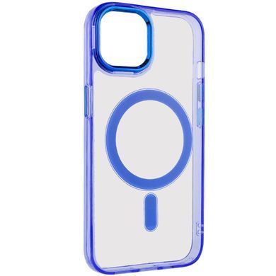 Чехол TPU Iris with Magnetic Fit для Apple iPhone 13 (6.1") Синий