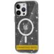 Чехол TPU Galaxy Sparkle (MagFit) для Apple iPhone 16 Pro Max (6.9") Black+Glitter