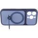 Чохол Ummi Full Camera with MagSafe HQ Ring для Apple iPhone 16 Pro (6.3") Navy Blue фото 6