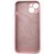 Чохол Silk Full Camera Protective (AA) NO LOGO для Apple iPhone 15 Plus (6.7") Рожевий / Chalk Pink фото 4