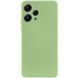 Чехол TPU GETMAN Liquid Silk Full Camera для Xiaomi Redmi 12 Зеленый / Pistachio