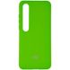 Чехол Silicone Cover Full Protective (A) для Xiaomi Mi 10 / Mi 10 Pro Зеленый / Green фото 1