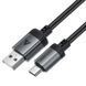 Дата кабель Acefast C20-04 USB to Type-C 3A (1.2m) Black фото 3