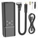 Автомобільний насос Hoco ZP7 Maddy smart (5000 mAh) Black фото 7
