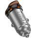 АЗП Hoco NZ16A Rigorous 43W (1USB-A/1C) Metal grey фото 3