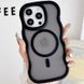 Чохол TPU+PC Undine with Magnetic Fit для Apple iPhone 16 Pro Max (6.9") Black фото 3