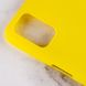 Силиконовый чехол Candy для Oppo A76 4G Желтый фото 4