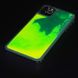Неоновый чехол Neon Sand glow in the dark для Apple iPhone 11 Pro Max (6.5") Зеленый фото 5