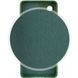 Чохол TPU GETMAN Liquid Silk Full Camera для Samsung Galaxy A32 4G Зелений / Dark green фото 3