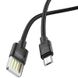 Дата кабель Hoco U55 Outstanding Micro USB Cable (1.2m) Чорний фото 3