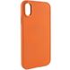 TPU чехол Bonbon Metal Style для Apple iPhone XR (6.1") Оранжевый / Papaya фото 2