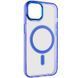 Чехол TPU Iris with Magnetic Fit для Apple iPhone 13 (6.1") Синий фото 2