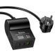 СЗУ Hoco AC33 Win 1 position 30W QC+PD (1USB-A/2C/1Socket) (1.5m) Black фото 3