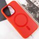 Чехол TPU+Glass Sapphire Midnight Open Camera with MagSafe для Apple iPhone 15 Pro Max (6.7") Красный / Red фото 5