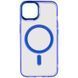 Чехол TPU Iris with Magnetic Fit для Apple iPhone 13 (6.1") Синий фото 1