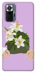 Чехол itsPrint Flower message для Xiaomi Redmi Note 10 Pro Max