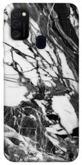 Чехол itsPrint Calacatta black marble для Samsung Galaxy M30s / M21