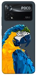 Чехол itsPrint Попугай для Xiaomi Poco X4 Pro 5G