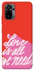 Чехол itsPrint Love is all need для Xiaomi Redmi Note 10 / Note 10s
