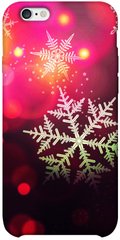 Чехол itsPrint Снежинки для Apple iPhone 6/6s plus (5.5")
