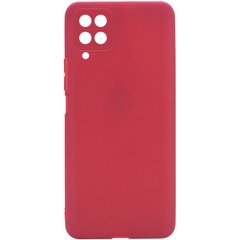 Силиконовый чехол Candy Full Camera для Samsung Galaxy M33 5G Красный / Camellia