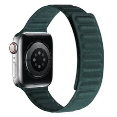 Ремінець FineWoven (AAA) для Apple watch 42mm/44mm/45mm Evergree