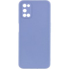 Силіконовий чохол Candy Full Camera для Oppo A52 / A72 / A92 Блакитний / Mist blue