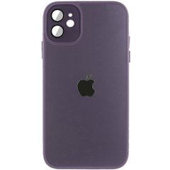 Чохол TPU+Glass Sapphire Midnight для Apple iPhone 12 (6.1") Фіолетовий / Deep Purple