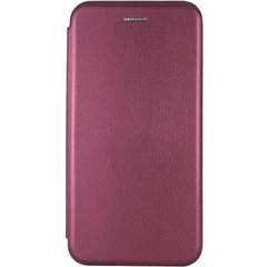 Уценка Кожаный чехол (книжка) Classy для Samsung Galaxy A51 Эстетический дефект / Бордовый