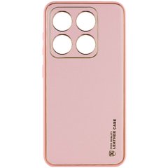 Шкіряний чохол Xshield для Xiaomi 14 Рожевий / Pink