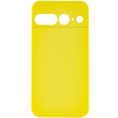 Чохол Silicone Cover Lakshmi Full Camera (AAA) для Google Pixel 7 Pro Жовтий / Yellow