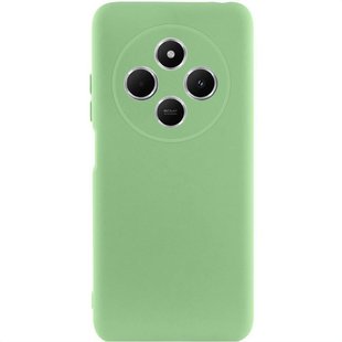 Чехол Silicone Cover Lakshmi Full Camera (AA) для Xiaomi Redmi 14C / Poco C75 Зеленый / Pistachio