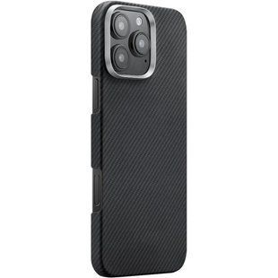 Чохол PC Carbon Protection Slim with Magnetic Fit для Apple iPhone 16 Pro (6.3") Black