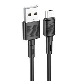 Дата кабель Hoco X83 Victory USB to MicroUSB (1m) Black