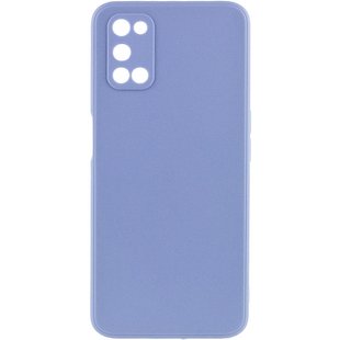 Силиконовый чехол Candy Full Camera для Oppo A52 / A72 / A92 Голубой / Mist blue