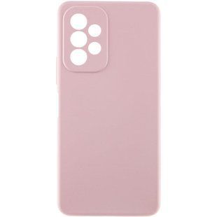 Чехол Silicone Cover Lakshmi Full Camera (AAA) для Samsung Galaxy A13 4G Розовый / Pink Sand