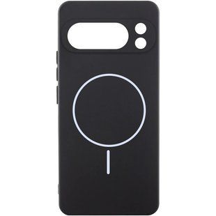 Чохол Silicone Cover Lakshmi Full Camera (AA) with MagFit для Google Pixel 9 Pro XL Чорний / Black