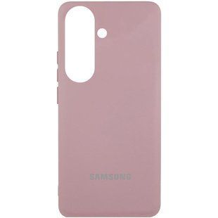 Чохол Silicone Cover Lakshmi (AAA) with Logo для Samsung Galaxy S26+ Рожевий / Pink Sand