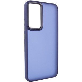 Чехол TPU+PC Lyon Frosted для Samsung Galaxy S24 Ultra Navy Blue