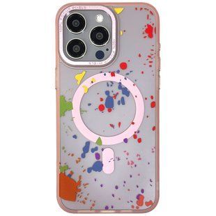 Чехол TPU+PC Flush with Magnetic Fit для Apple iPhone 15 Pro Max (6.7") Baby pink