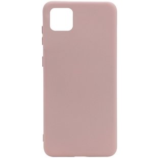 Чехол Silicone Cover Full without Logo (A) для Huawei Y5p Розовый / Pink Sand