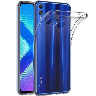 TPU чехол Epic Transparent 1,5mm для Huawei Honor 8X Бесцветный (прозрачный)